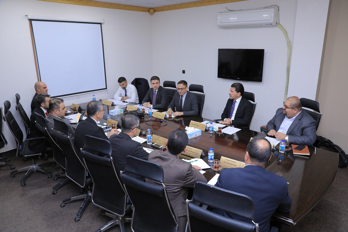 Soran University Council Discusses Application for Post-Graduate Studies