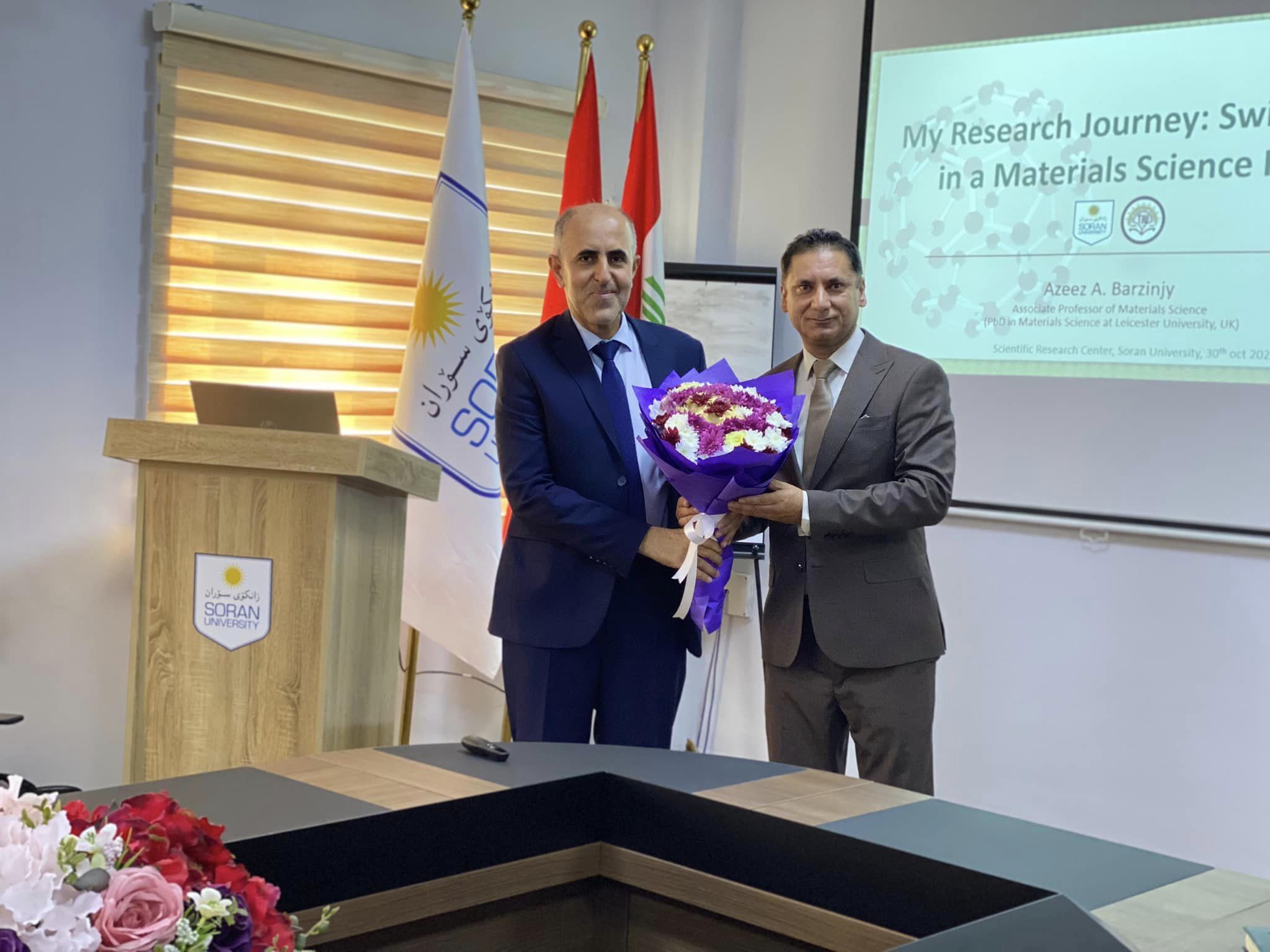 A Seminar is Held at the Scientific Research Center of Soran University